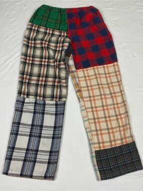 Multi Pattern Pacsun Gingham Pajama Pants